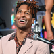 The Late Show with Stephen Colbert and Jon Batiste. Photo: Scott Kowalchyk/CBS ©2022 CBS Broadcasting Inc. All Rights Reserved.
